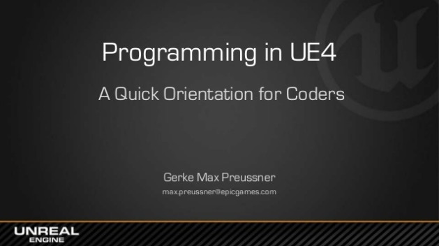 Programming in UE4