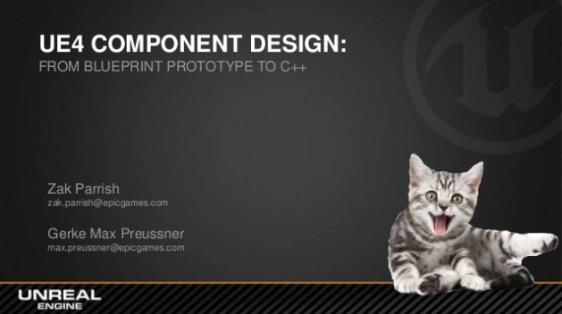 UE4 Component Design